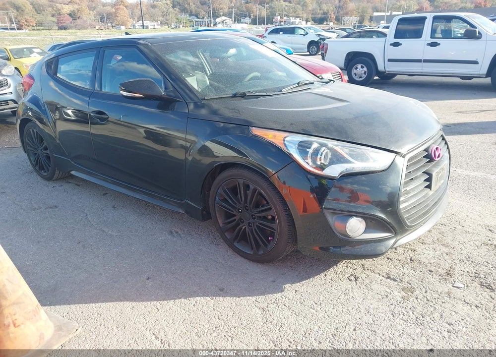 2016 HYUNDAI VELOSTER TURBO VIN: KMHTC6AE9GU253396