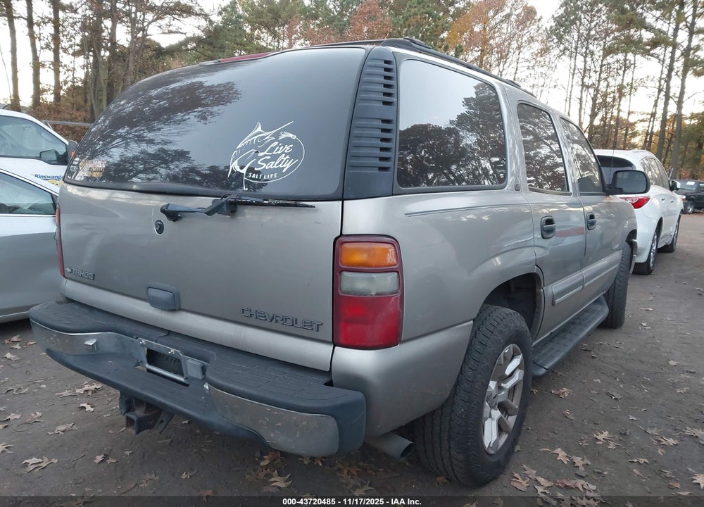 2000 CHEVROLET TAHOE ALL NEW LS VIN: 1GNEK13T8YJ208961