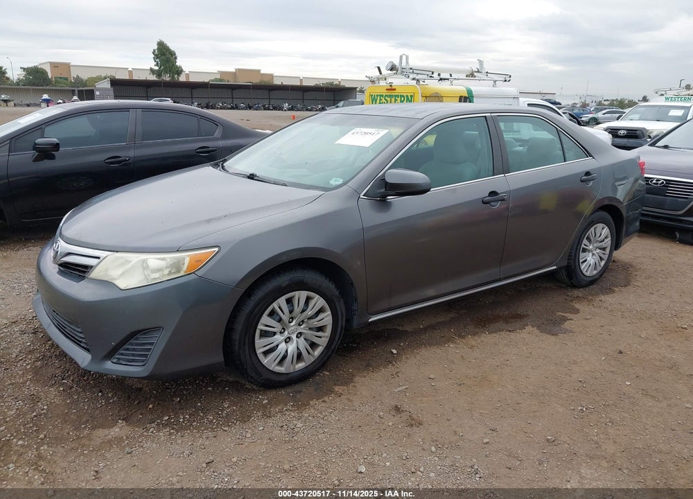 2013 TOYOTA CAMRY LE VIN: 4T1BF1FKXDU299691