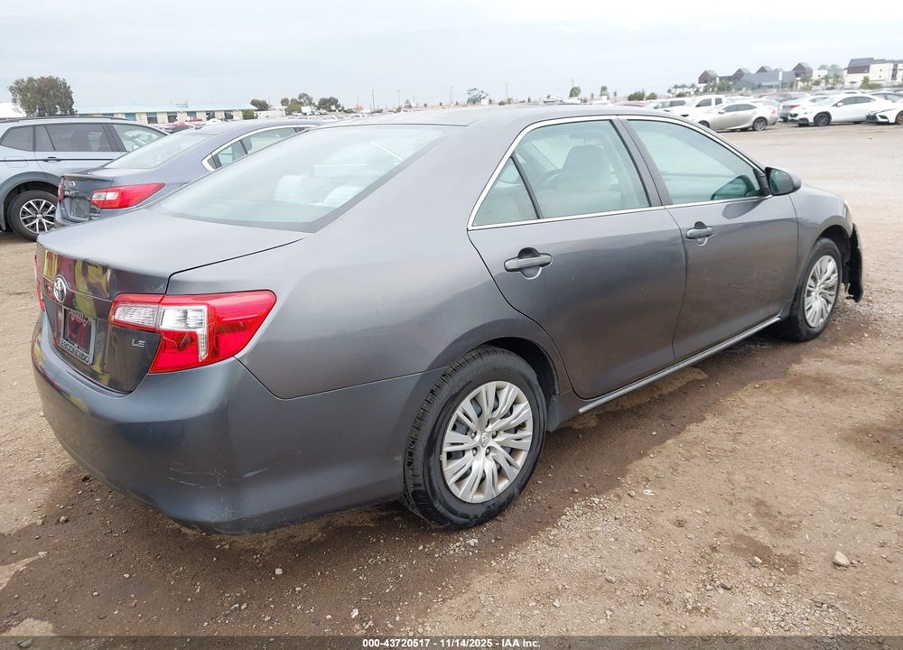 2013 TOYOTA CAMRY LE VIN: 4T1BF1FKXDU299691