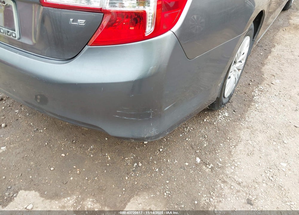 2013 TOYOTA CAMRY LE VIN: 4T1BF1FKXDU299691