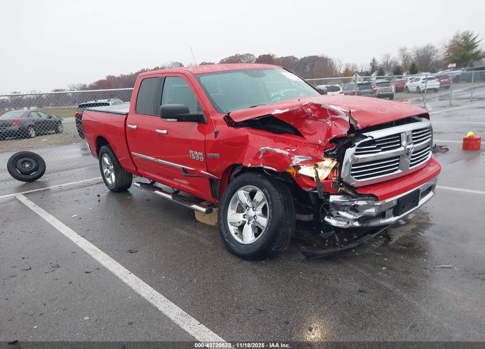 2016 RAM 1500 BIG HORN VIN: 1C6RR7GT1GS140764