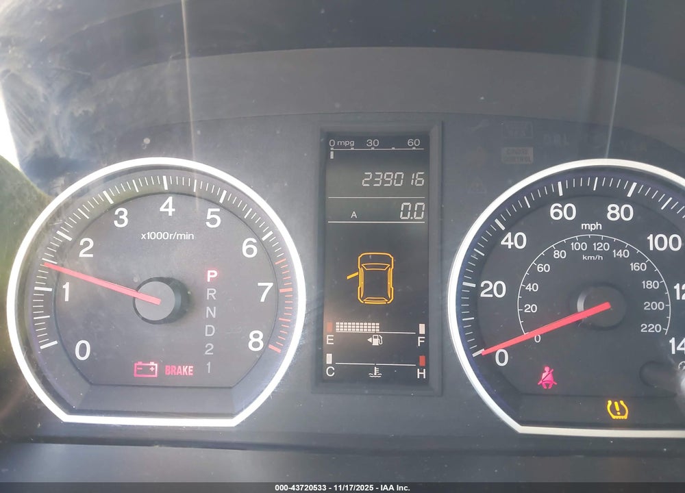 2008 HONDA CR-V LX VIN: JHLRE483X8C043594