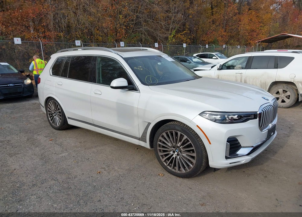 2022 BMW X7 XDRIVE40I VIN: 5UXCW2C07N9J21497