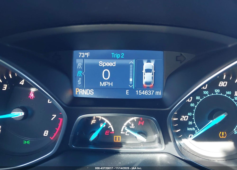 2014 FORD ESCAPE S VIN: 1FMCU0F76EUD47642