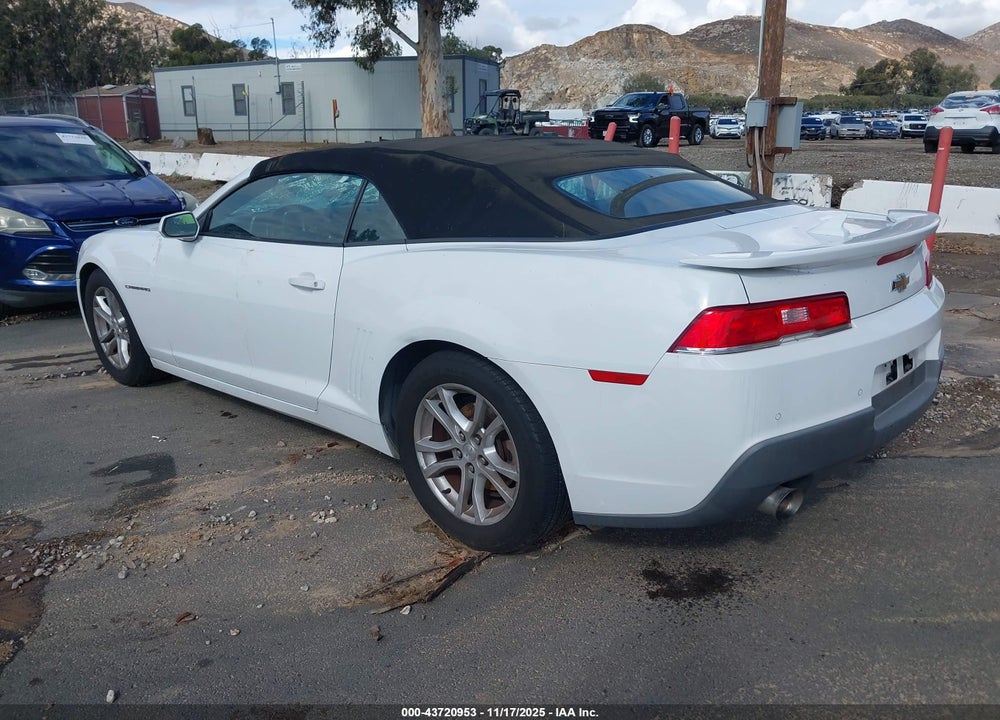 2015 CHEVROLET CAMARO 1LT VIN: 2G1FD3D39F9221995