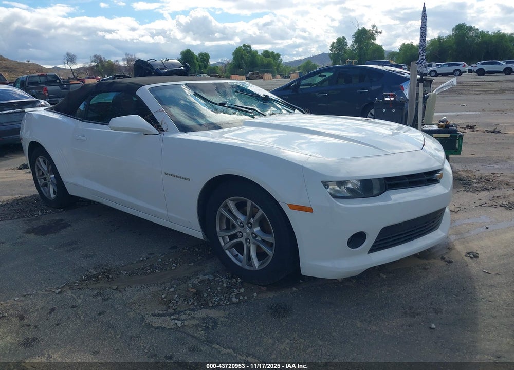 2015 CHEVROLET CAMARO 1LT VIN: 2G1FD3D39F9221995