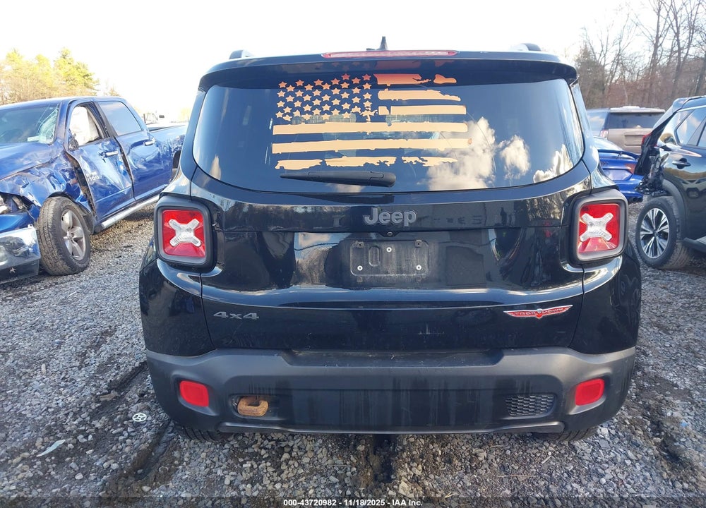 2016 JEEP RENEGADE TRAILHAWK VIN: ZACCJBCT5GPD01198