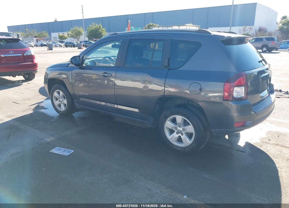 2017 JEEP COMPASS LATITUDE VIN: 1C4NJCEB0HD162942