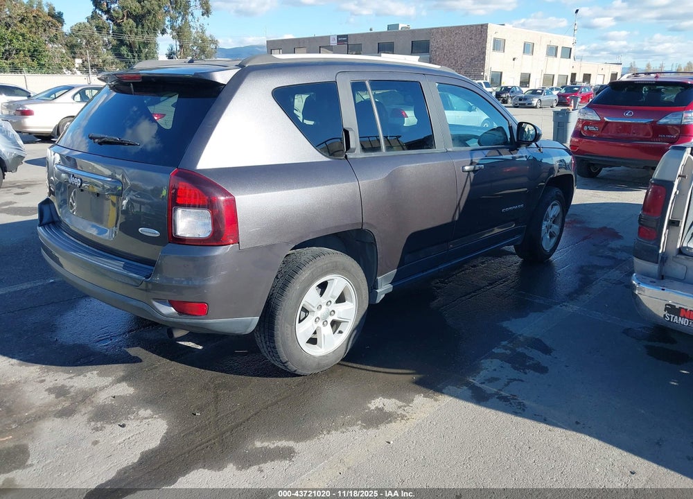 2017 JEEP COMPASS LATITUDE VIN: 1C4NJCEB0HD162942