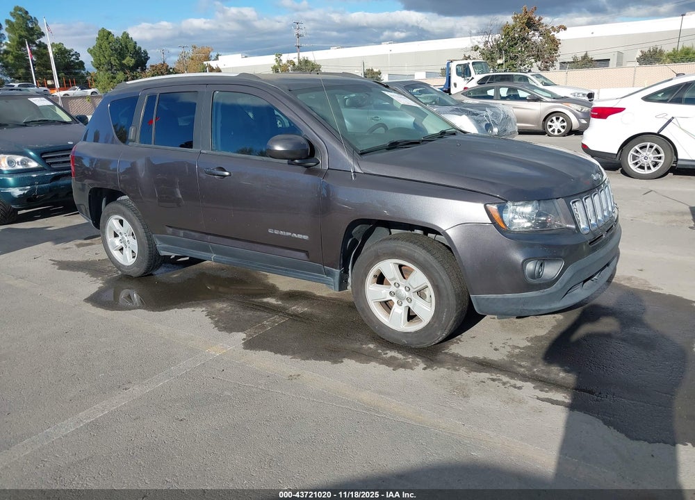 2017 JEEP COMPASS LATITUDE VIN: 1C4NJCEB0HD162942