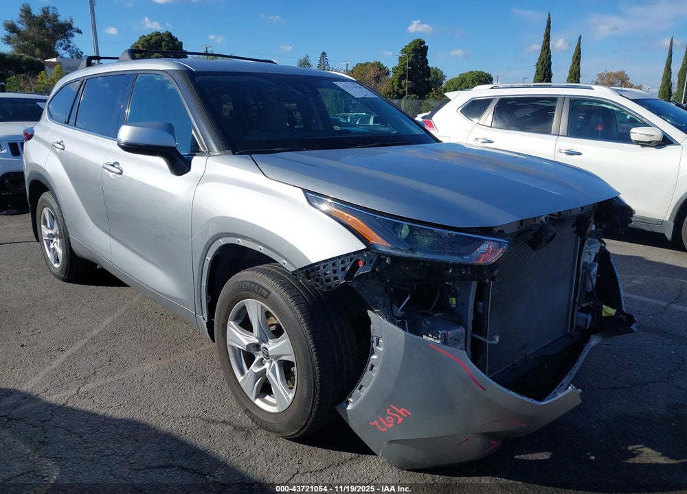 2021 TOYOTA HIGHLANDER LE VIN: 5TDZZRAH0MS050146