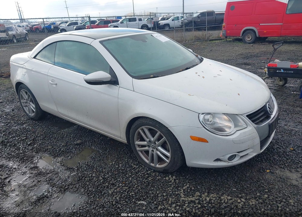 2010 VOLKSWAGEN EOS LUX VIN: WVWFA7AH1AV024445