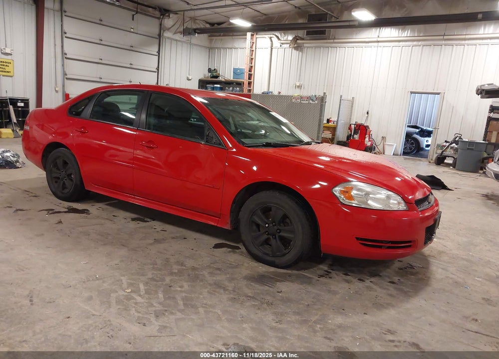 2012 CHEVROLET IMPALA LS VIN: 2G1WF5E36C1265774