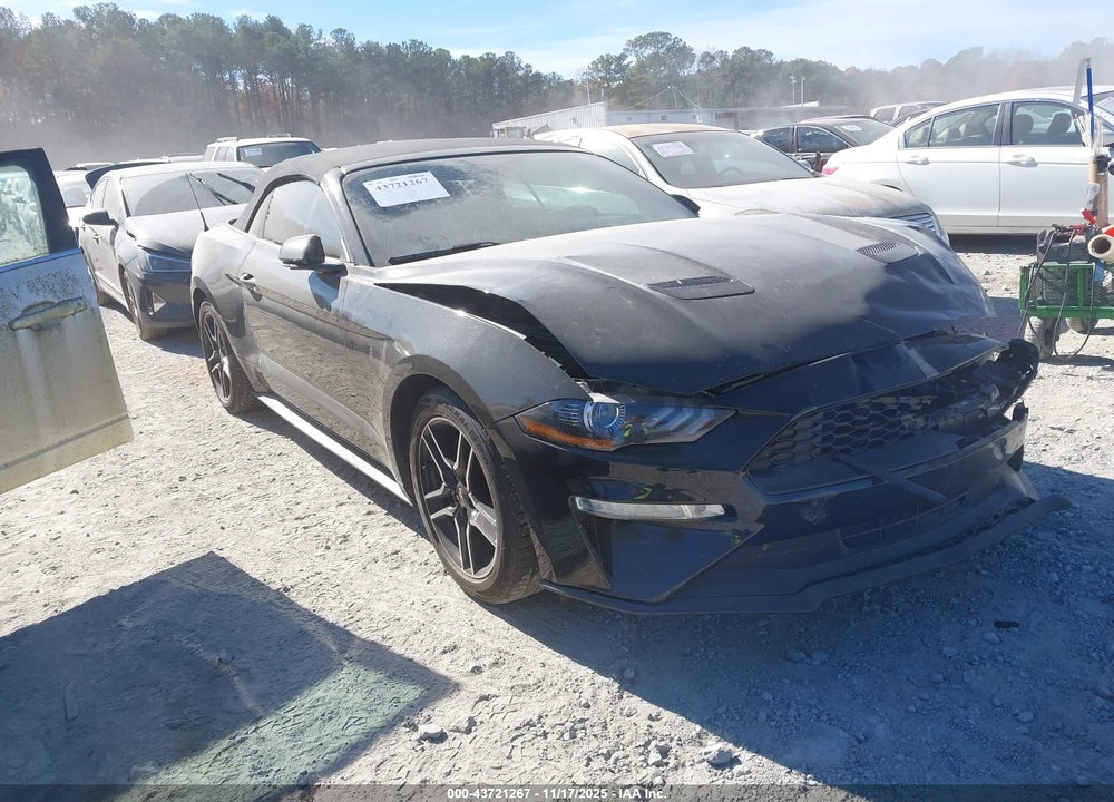 2018 FORD MUSTANG ECOBOOST PREMIUM VIN: 1FATP8UH4J5138903