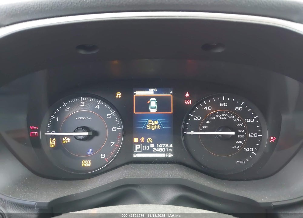2022 SUBARU CROSSTREK PREMIUM VIN: JF2GTAPC1NH284356