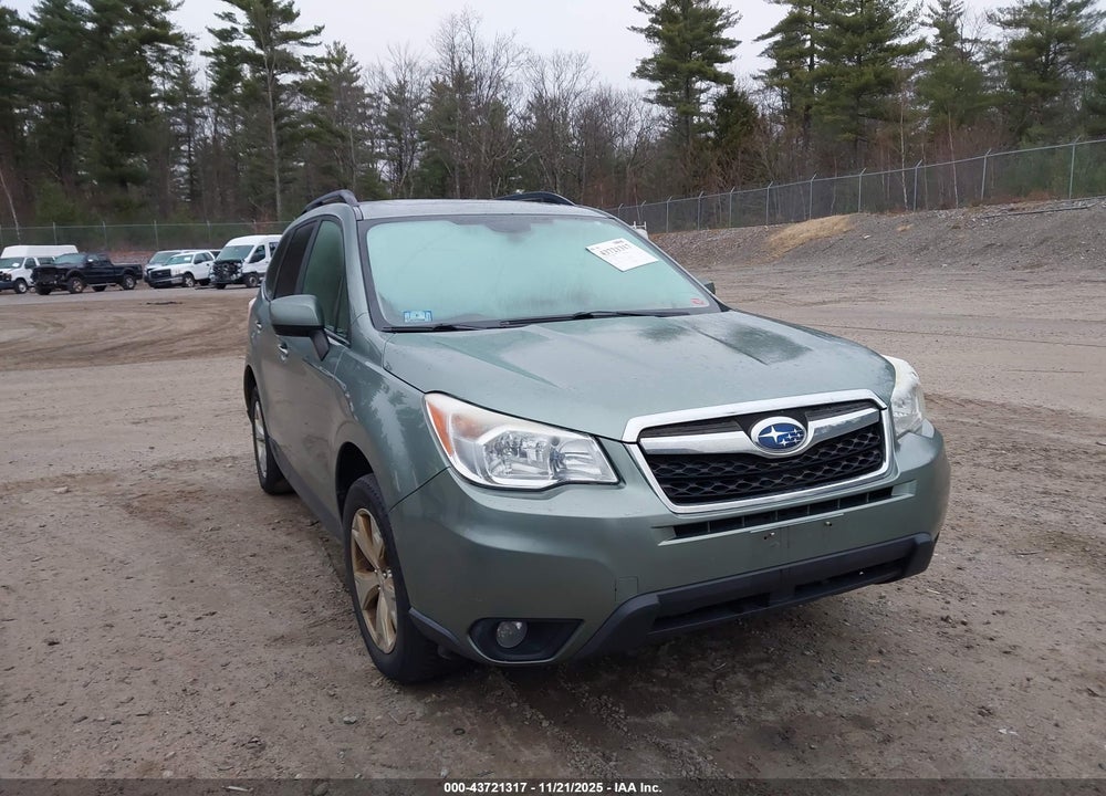 2016 SUBARU FORESTER 2.5I PREMIUM VIN: JF2SJAFC0GH476033