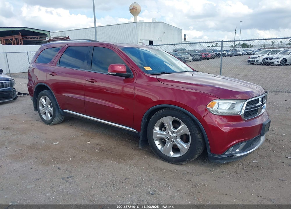 2014 DODGE DURANGO LIMITED VIN: 1C4RDHDG3EC411142