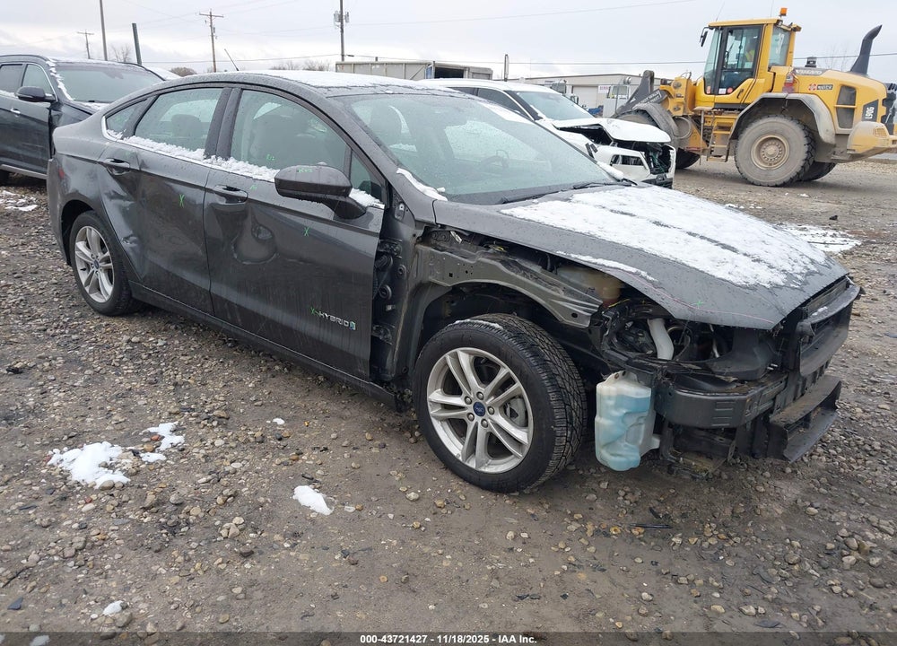 2018 FORD FUSION HYBRID S VIN: 3FA6P0UU4JR271637