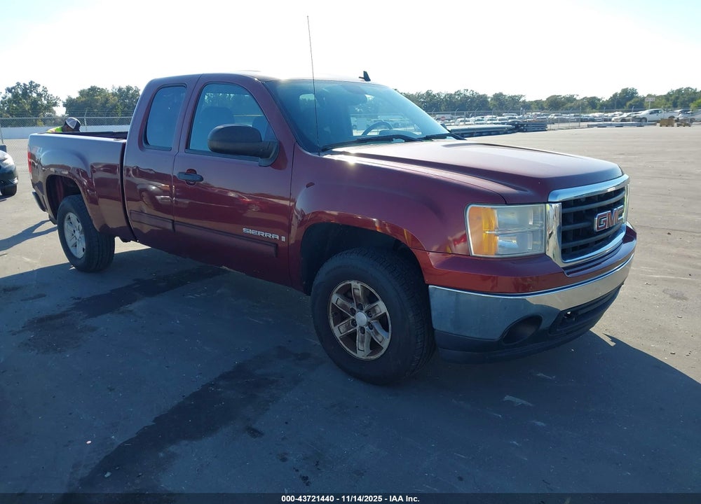 2008 GMC SIERRA 1500 SLE1 VIN: 1GTEK19J18Z288068