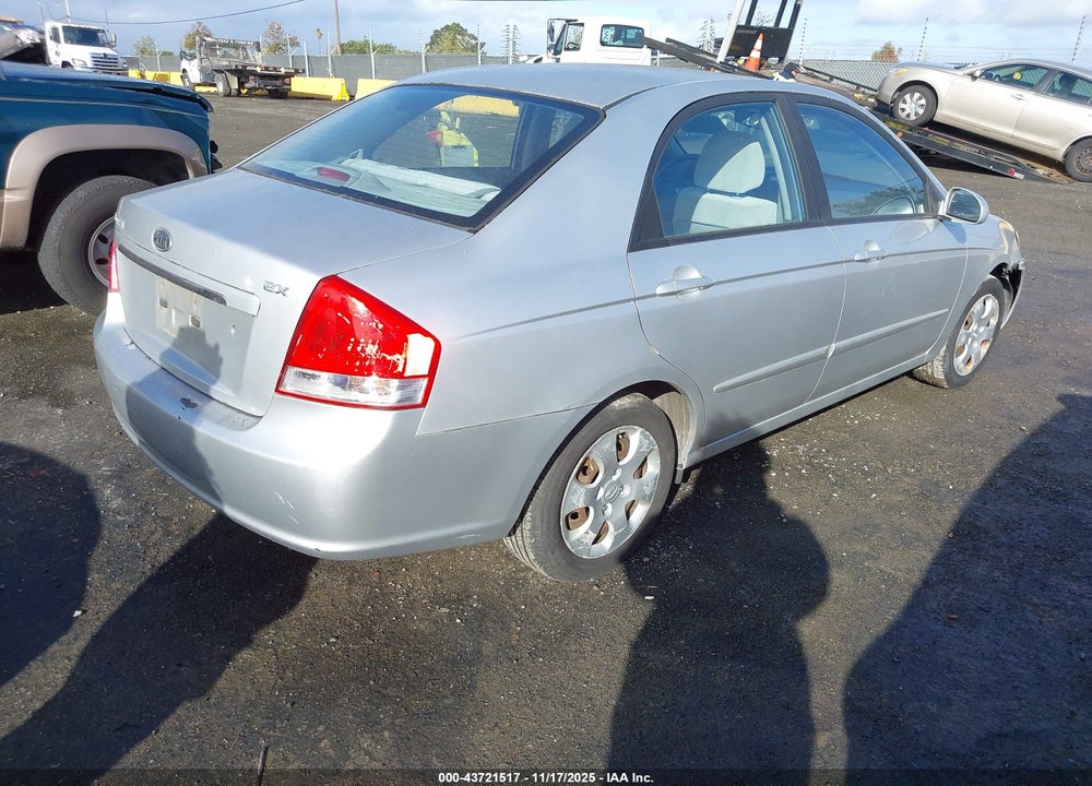 2009 KIA SPECTRA EX VIN: KNAFE222495659668