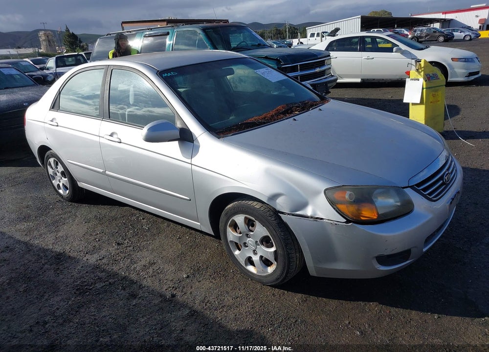 2009 KIA SPECTRA EX VIN: KNAFE222495659668