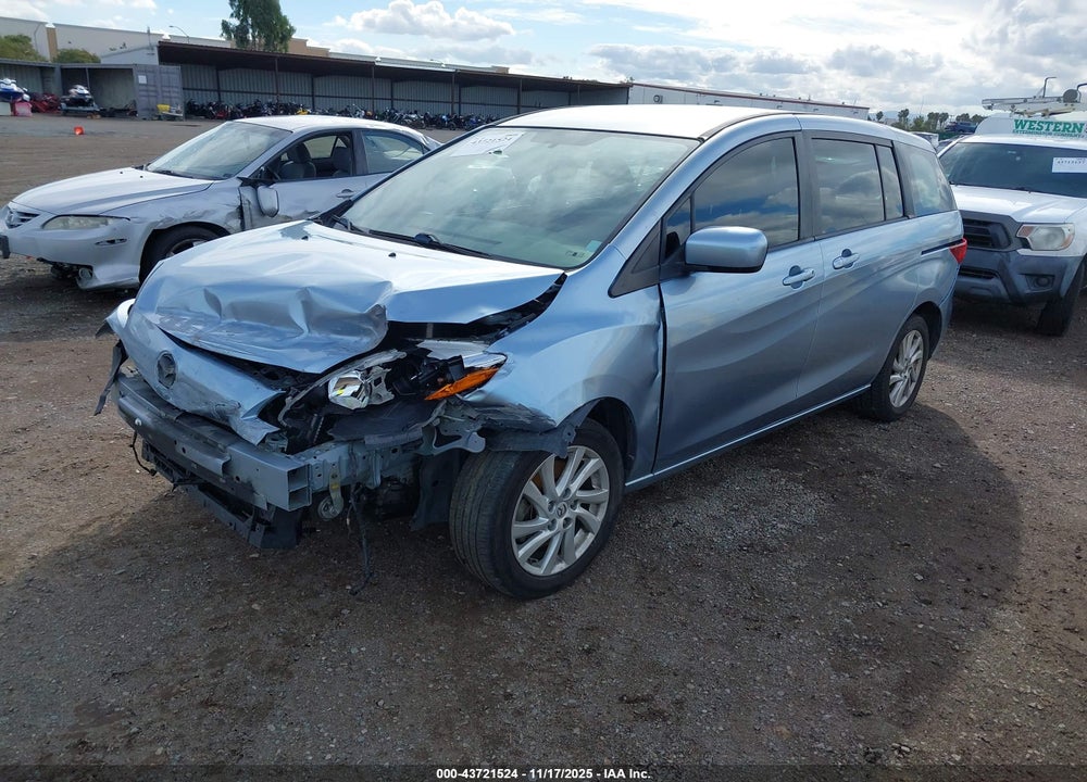 2012 MAZDA 5 SPORT VIN: JM1CW2BL4C0105496