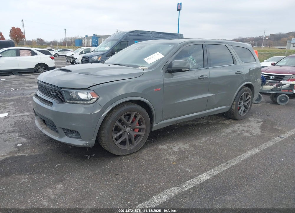 2019 DODGE DURANGO SRT AWD VIN: 1C4SDJGJ1KC605356