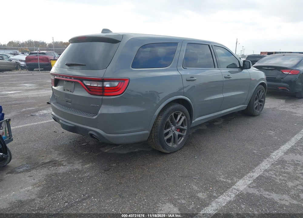 2019 DODGE DURANGO SRT AWD VIN: 1C4SDJGJ1KC605356