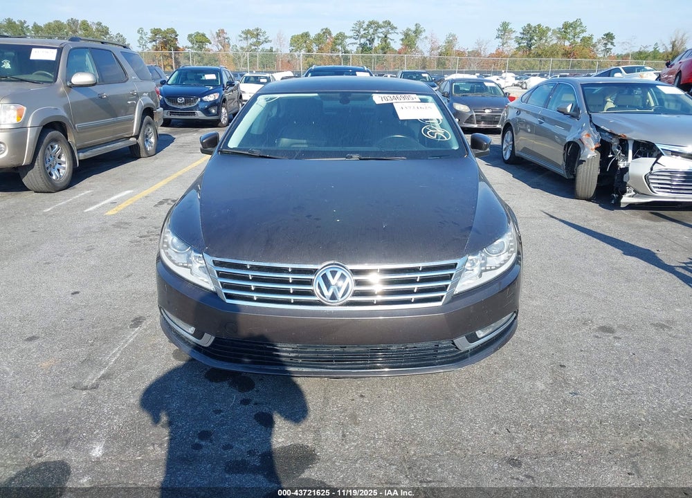 2015 VOLKSWAGEN CC 2.0T SPORT VIN: WVWBN7AN0FE810849