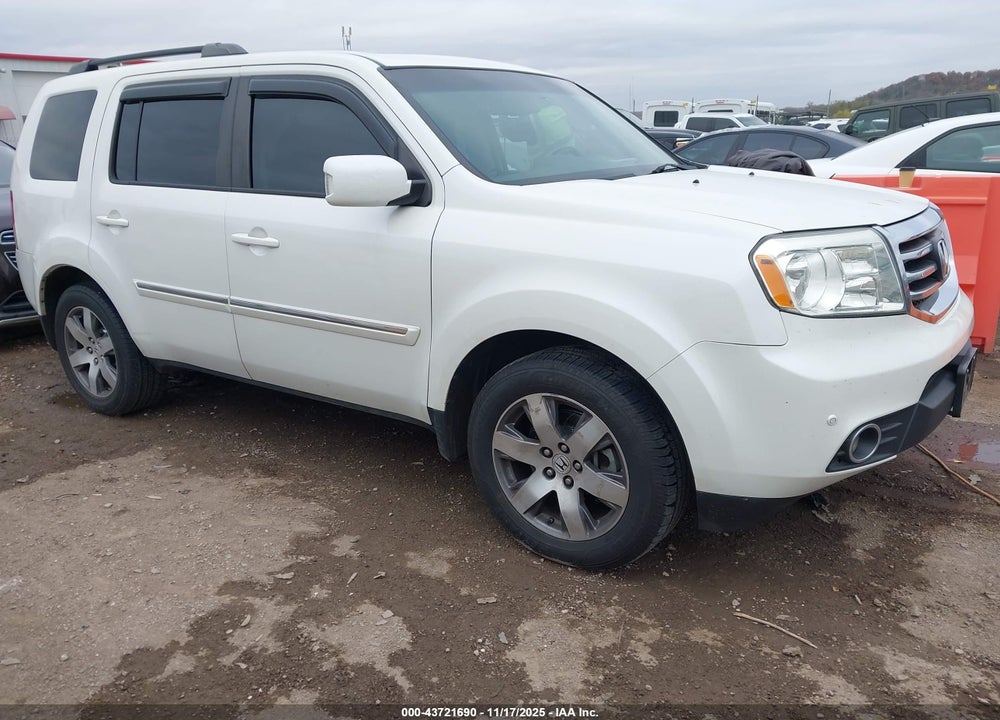 2014 HONDA PILOT TOURING VIN: 5FNYF3H97EB002827