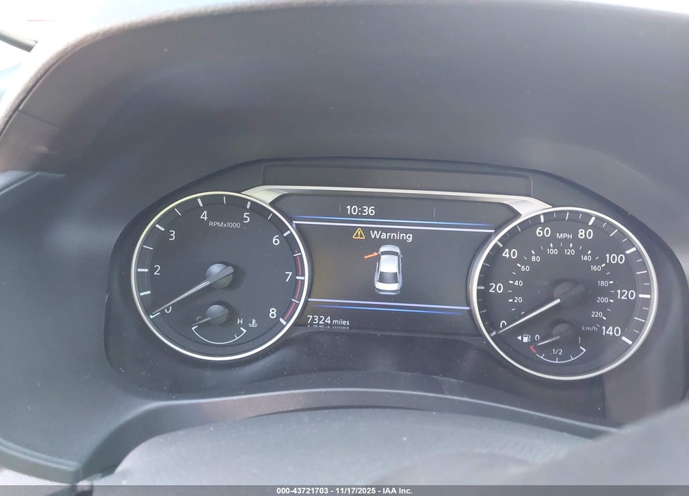 2025 NISSAN ALTIMA VIN: 1N4BL4DV3SN395431