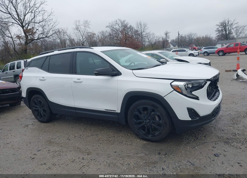 2021 GMC TERRAIN FWD SLE VIN: 3GKALMEV1ML365873