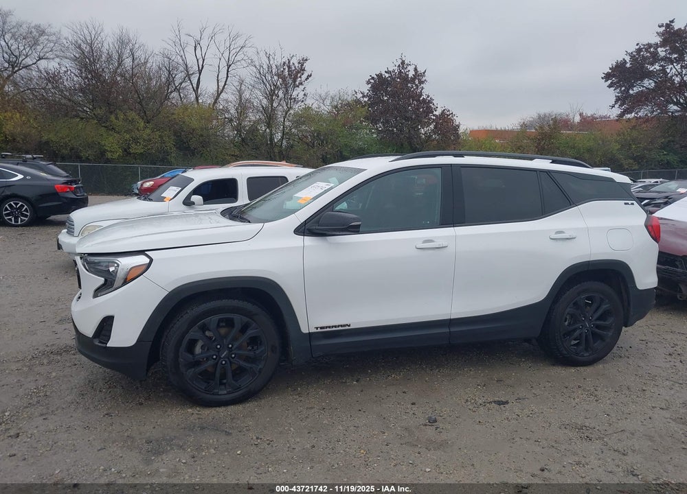 2021 GMC TERRAIN FWD SLE VIN: 3GKALMEV1ML365873