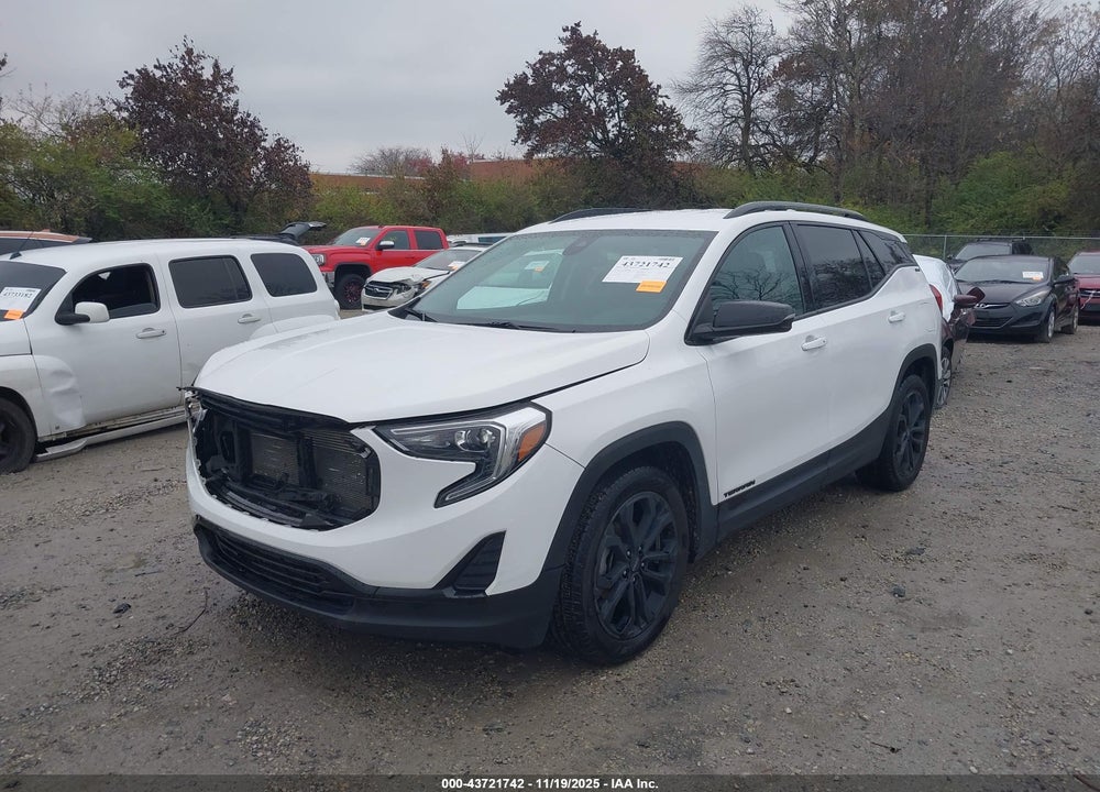 2021 GMC TERRAIN FWD SLE VIN: 3GKALMEV1ML365873
