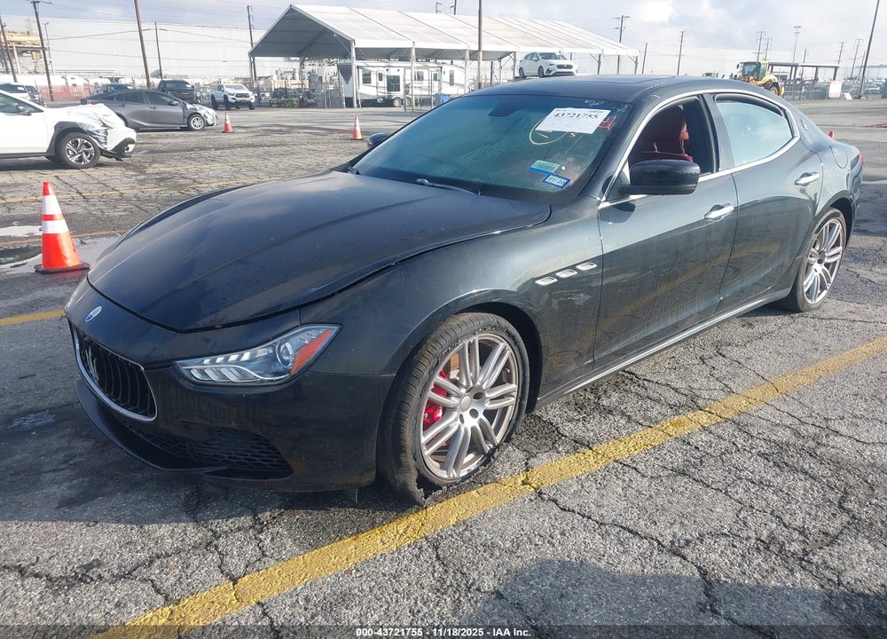 2016 MASERATI GHIBLI S VIN: ZAM57RSA9G1178081