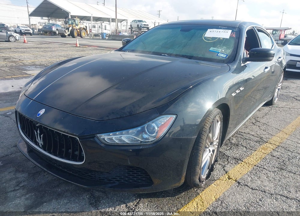 2016 MASERATI GHIBLI S VIN: ZAM57RSA9G1178081
