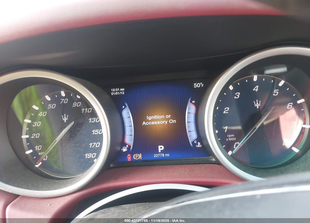 2016 MASERATI GHIBLI S VIN: ZAM57RSA9G1178081