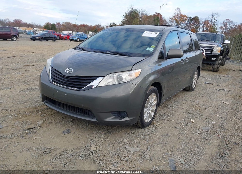 2011 TOYOTA SIENNA LE VIN: 5TDJK3DC3BS020621