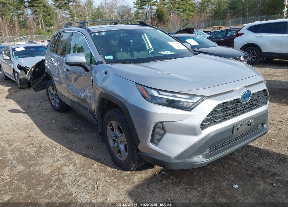 2022 TOYOTA RAV4 HYBRID XLE VIN: 4T3RWRFV3NU059432