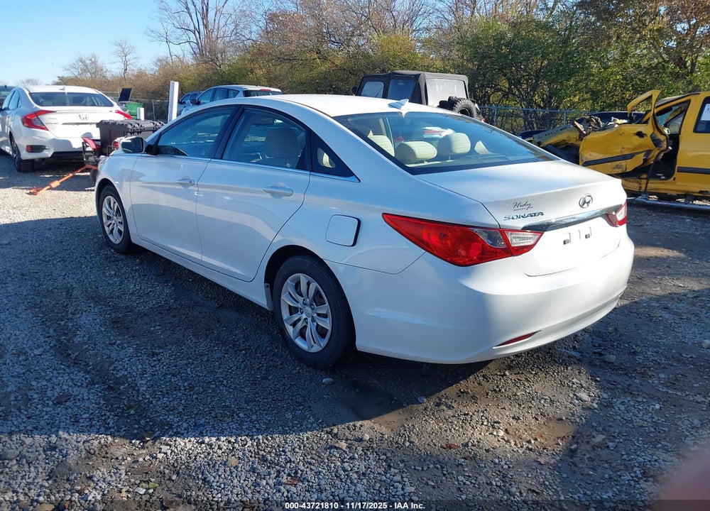 2012 HYUNDAI SONATA GLS VIN: 5NPEB4AC0CH311404