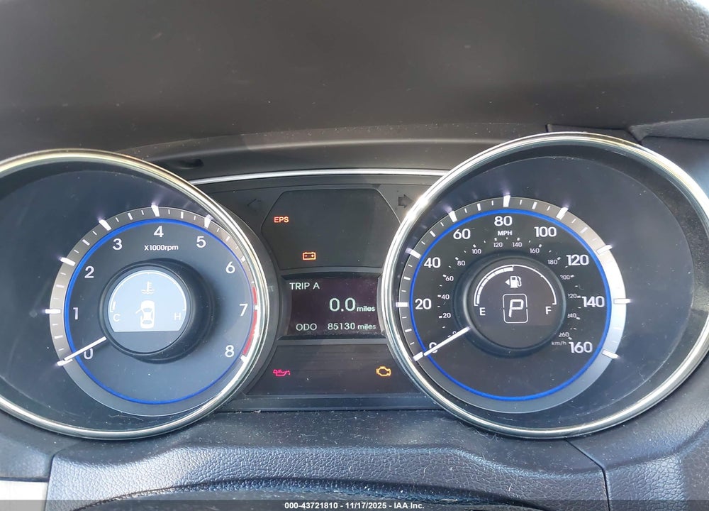 2012 HYUNDAI SONATA GLS VIN: 5NPEB4AC0CH311404