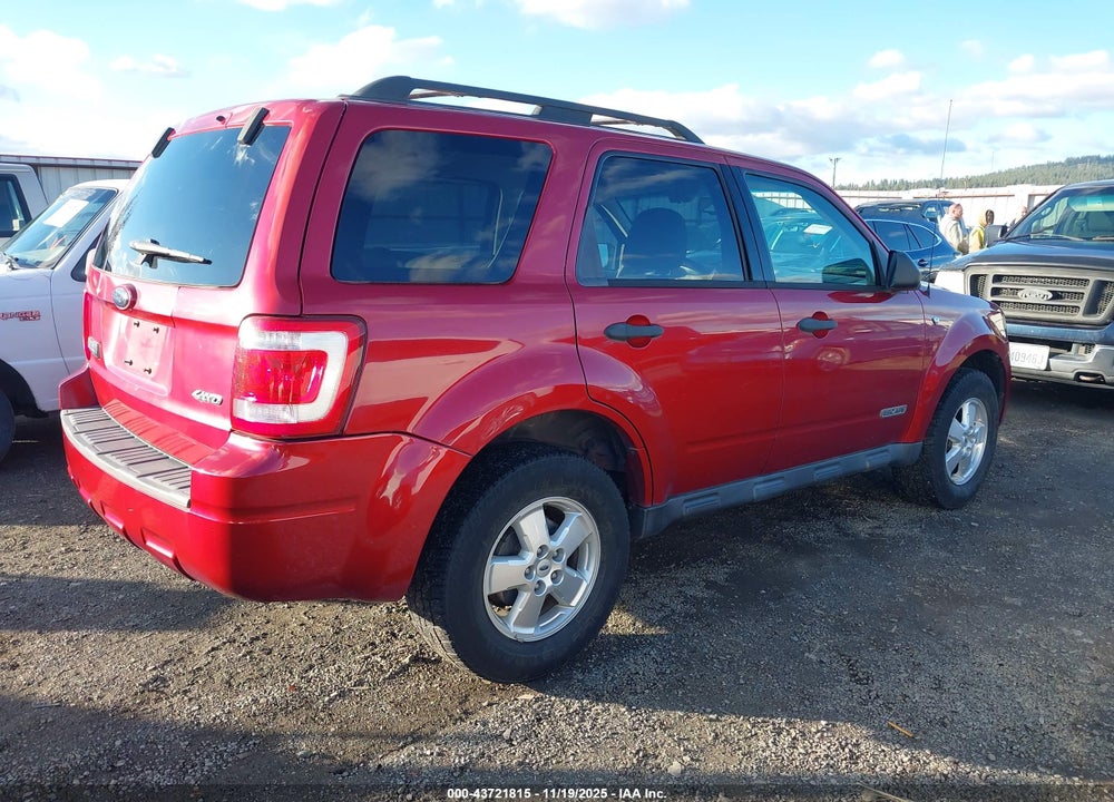 2008 FORD ESCAPE XLT VIN: 1FMCU93108KD06203