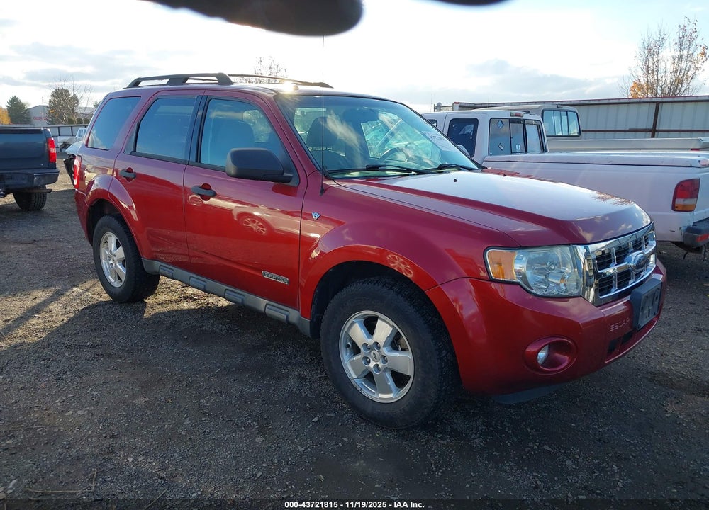 2008 FORD ESCAPE XLT VIN: 1FMCU93108KD06203