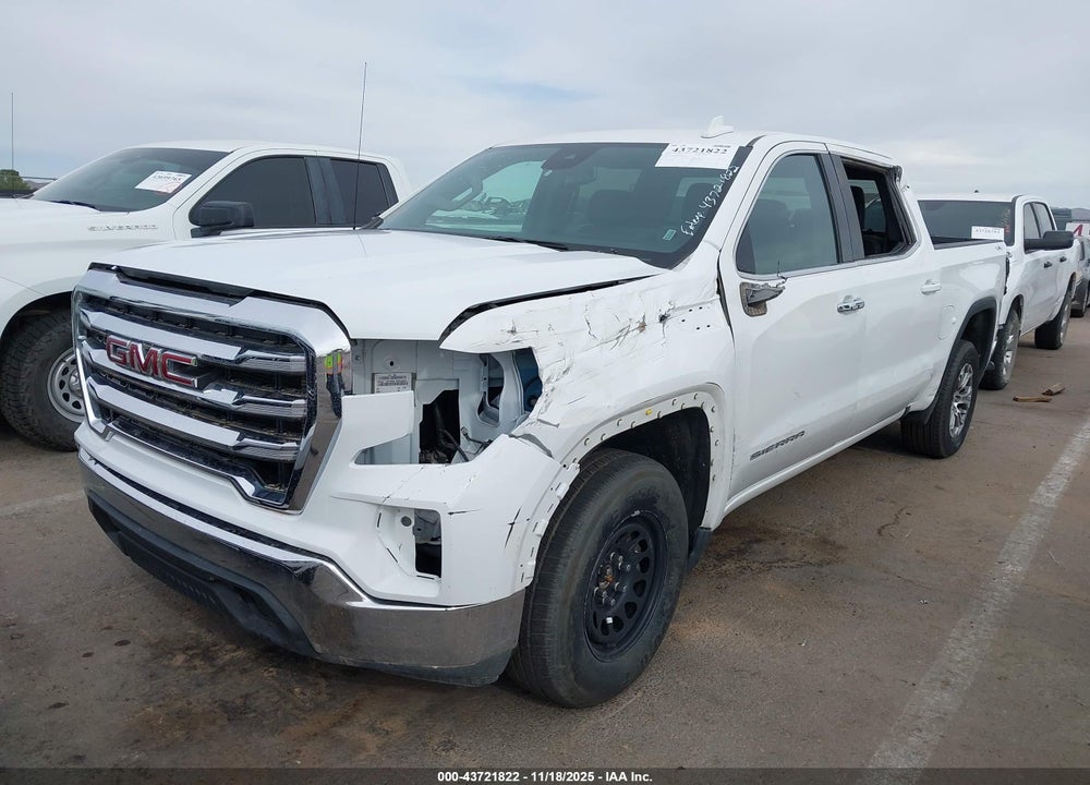 2025 GMC SIERRA 1500 4WD SHORT BOX SLT VIN: 3GTUUDED6SG255873