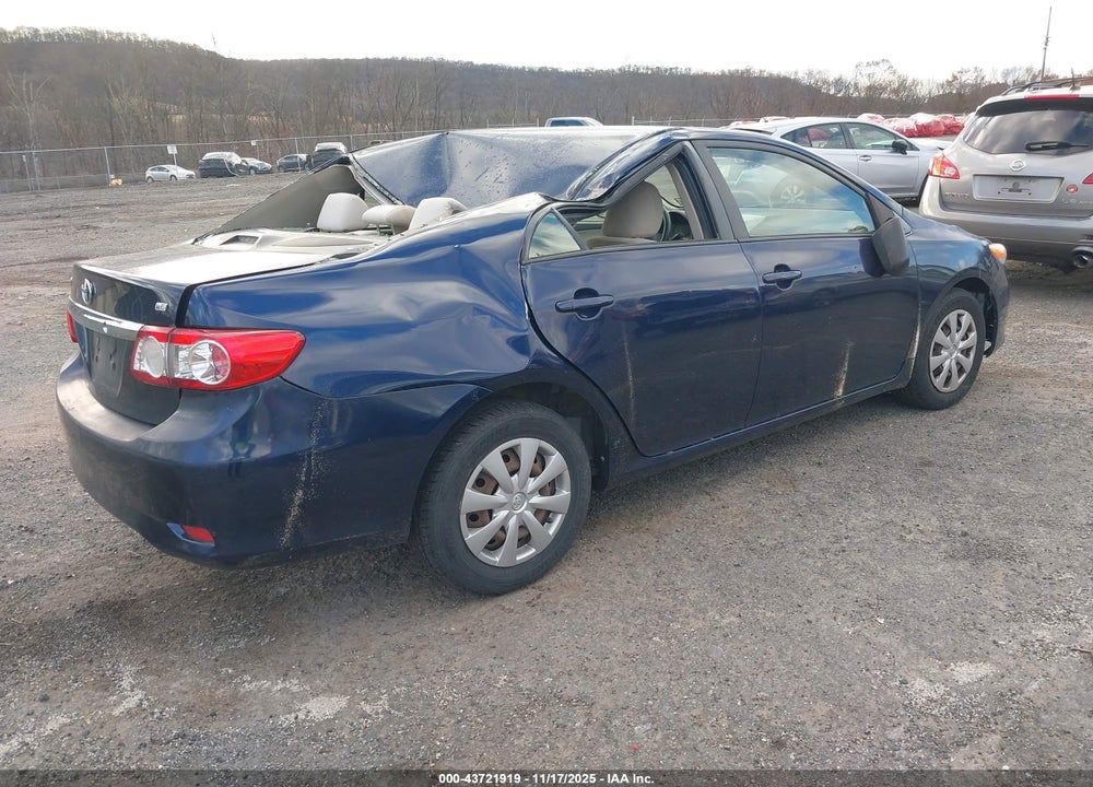 2011 TOYOTA COROLLA LE VIN: JTDBU4EE5BJ103968