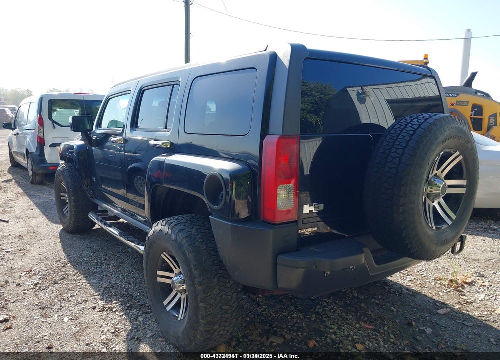 2009 HUMMER H3 SUV VIN: 5GTEN13E798141983