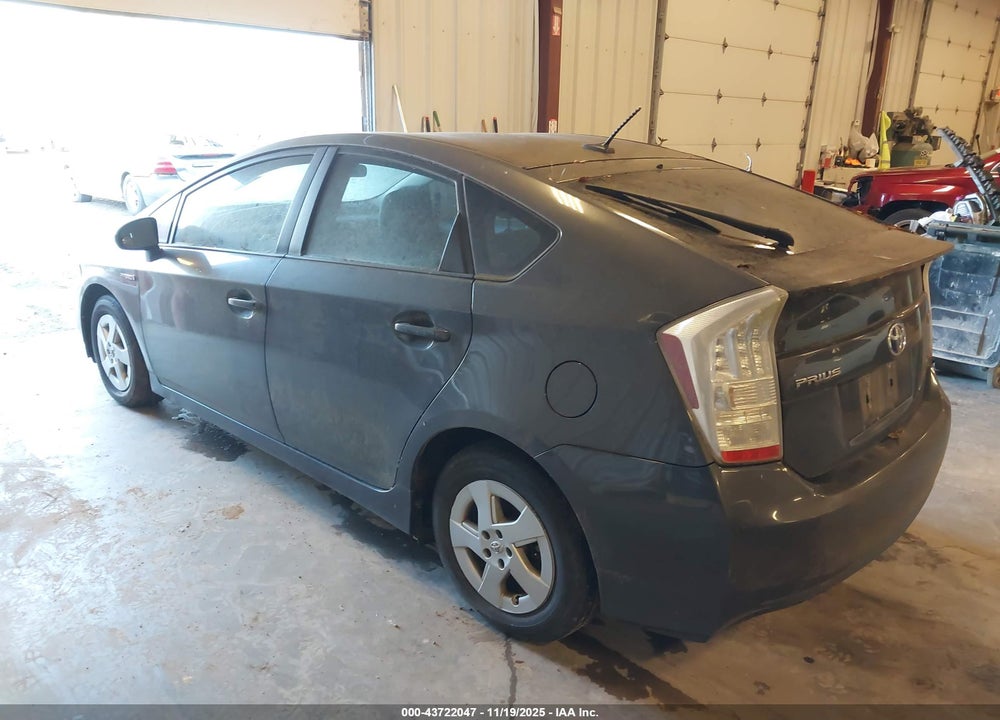 2011 TOYOTA PRIUS THREE VIN: JTDKN3DU6B1353316