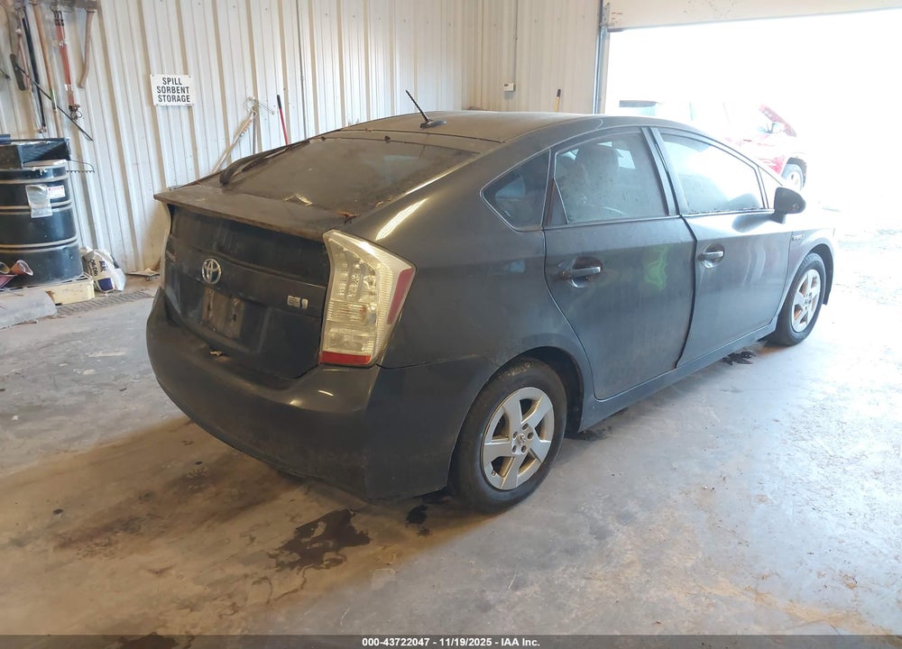2011 TOYOTA PRIUS THREE VIN: JTDKN3DU6B1353316