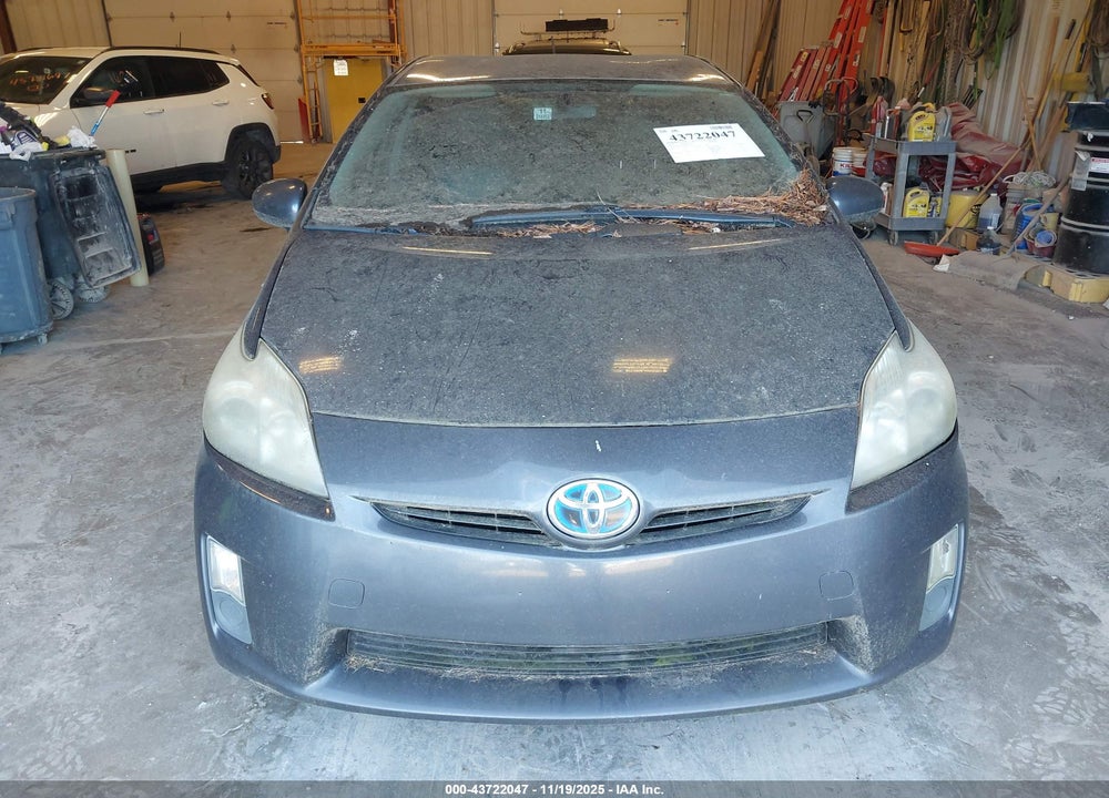 2011 TOYOTA PRIUS THREE VIN: JTDKN3DU6B1353316